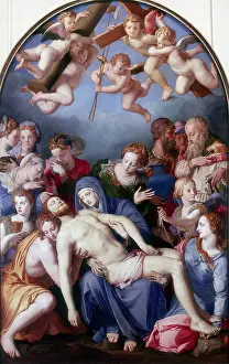 Deposition: The Deposition from the Cross. Il Bronzino (Angolo