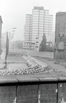 Dismal: Depressing view of the Berlin Wall, Berlin, Germany