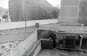 Dismal: Depressing view of the Berlin Wall, Berlin, Germany