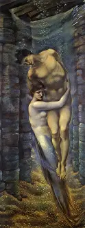 Drowned: The Depths of the Sea, by Burne-Jones