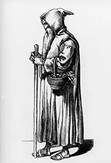 Muenchner: Der Eremit (The Hermit), illustration from Muenchner