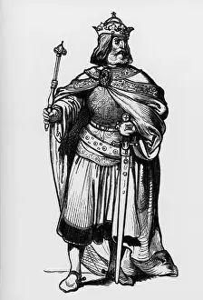 Muenchner: Der Koenig (The King), illustration from Muenchner