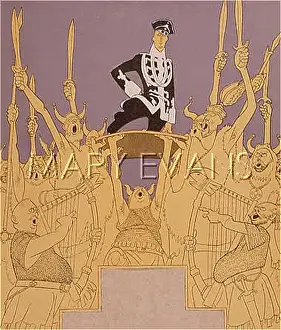Cartoonists: DER KRONPRINZ ADULATED