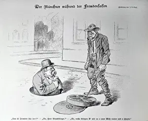Bring: Der Muenchner waehrend der Fremdensaison