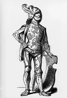 Muenchner: Der Ritter (The Knight), illustration from Muenchner