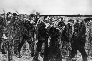 Weavers: Der Weberzug - Weavers on the March, after