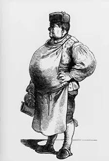 Muenchner: Der Wirt (The Innkeeper), illustration from Muenchner