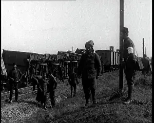 Inspected: Derailed Train Being Inspected By Turkish Officers