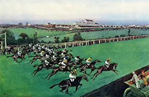 Pharos: The Derby 1923 by Cecil Aldin