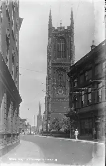 Derbyshire: Derby Cathedral on Judges Street