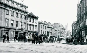 Cornmarket: Derby, the Cornmarket 1896