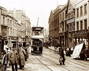 Cornmarket: Derby Cornmarket, early 1900s