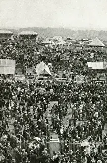 Bookmaker: Derby Day at Epsom racecourse, Epsom Downs, Surrey