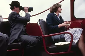Punters: Derby Day -- two well-dressed punters