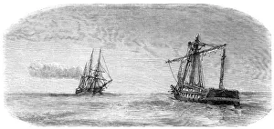 Shipwrecks: A derelict ship discovered, 1856