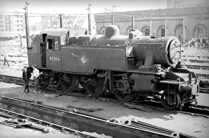 Rods: Derelict steam engine at Nine Elms Loco Yard