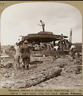 Sappers: DERELICT TANK AT PERONNE