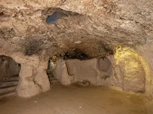 Republic Of Turkiye: Derinkuyu, Cappadocia, Turkey