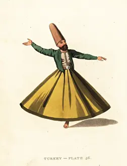 Regency Era: Dervise or Dervish dancing
