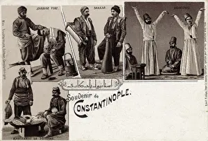 Fishmonger: Dervishes, Barber, Water Carriers, Fishmonger, Istanbul
