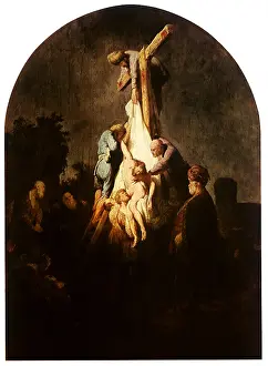 1631: The Descent from the Cross, by Rembrandt