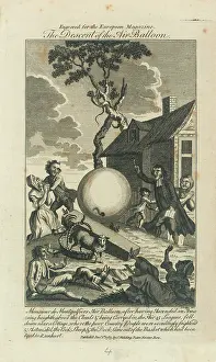Consternation: Descent of Montgolfier balloon