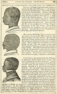 Revolts: Descriptions of Amistad slave ship captives