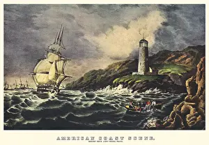 Boatload: Desert Rock Light House, Maine