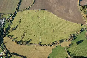 Earthworks: Deserted medieval village, Upper Ditchford, Aston Magna