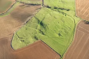 Earthworks: The deserted medieval village of Whatborough, near Halstead