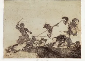 Deserved: He deserved it. Plate 29 of The Disasters of War