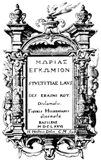 Desiderius: Desiderius Erasmus Roterodamus, (Desiderius Erasmus