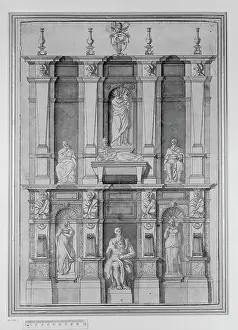 Chauveau: Design for an allegorical Headpiece