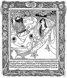 Larcombe: Design for a bookplate