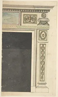 Chimneypiece: Design for a Chimneypiece, possibly for Melbourne