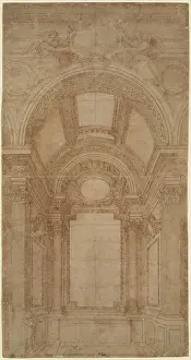 Tommaso: Design for an Elaborate Barrel-Vaulted Chapel