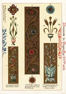 Ernest Guillot: Design elements from the 16th century