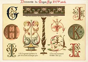 Ernest Guillot: Design elements from the 16th century