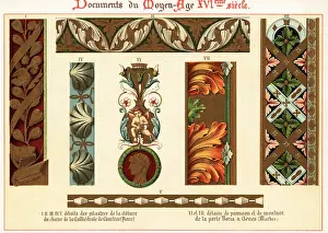 Ernest Guillot: Design elements from architecture of the 16th century