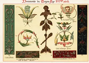 Ernest Guillot: Design elements from architecture of the 16th century
