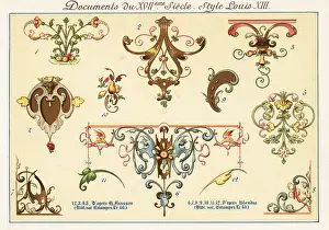 Ernest Guillot: Design elements from the era of Louis XIII