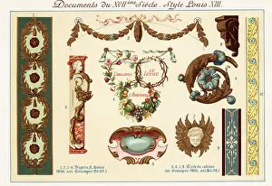 Ernest Guillot: Design elements from the era of Louis XIII