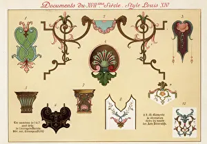 Ernest Guillot: Design elements from the rococo era of Louis XIV