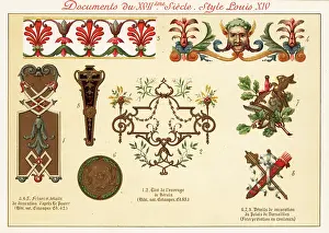 Ernest Guillot: Design elements from the rococo era of Louis XIV