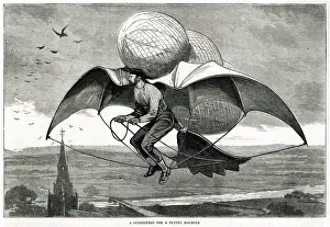 Aerostats: Design for a Flying Machine 1877