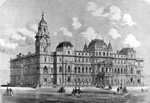 Hofland: Design for The Foreign Office, London 1857