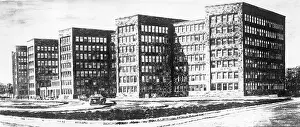 Farben: Design of the IG Farben building, 1928