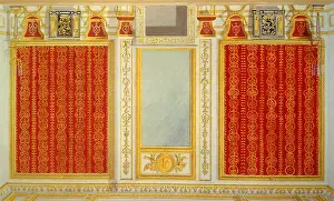 Closet: Design for His Majesty's Closet, Windsor Castle