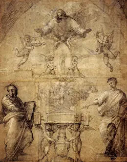 Cardinals: Design for the Monument to a Cardinal