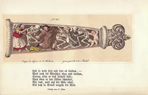 Sheath: A design for a sheath of a dagger with Death